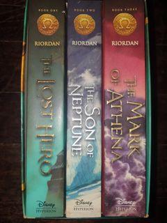Percy jackson the heroes of olympus books 1-3