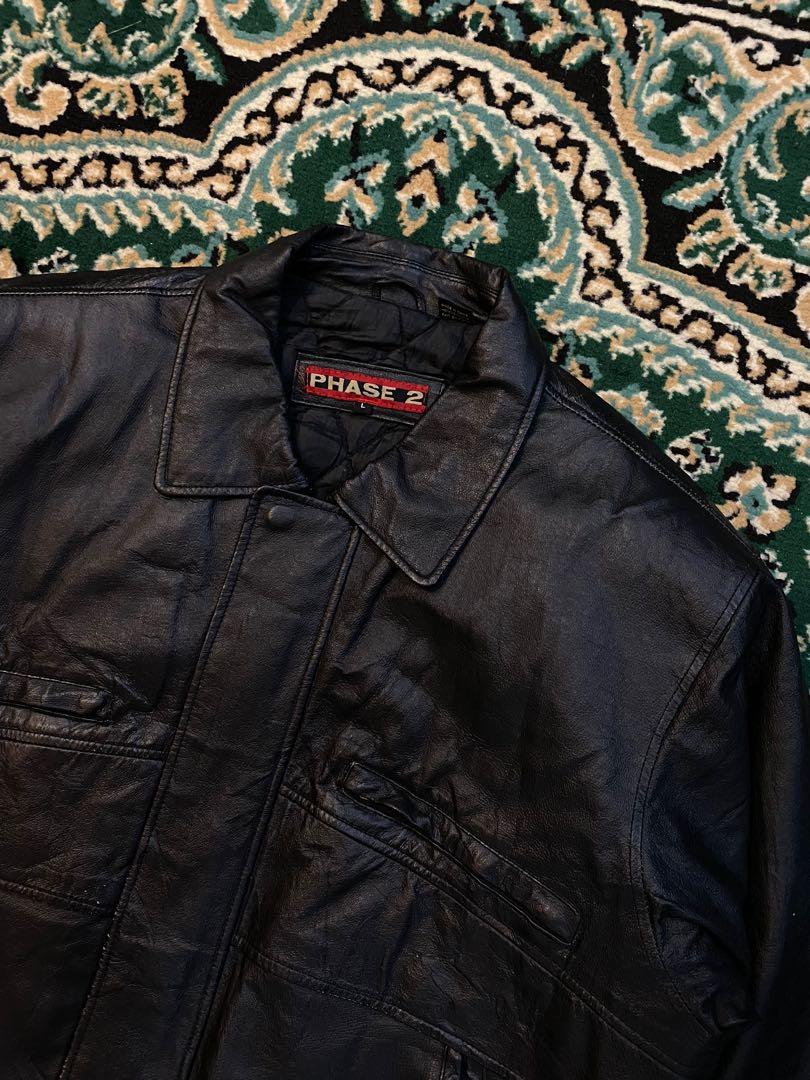 Phase 2 store leather jacket