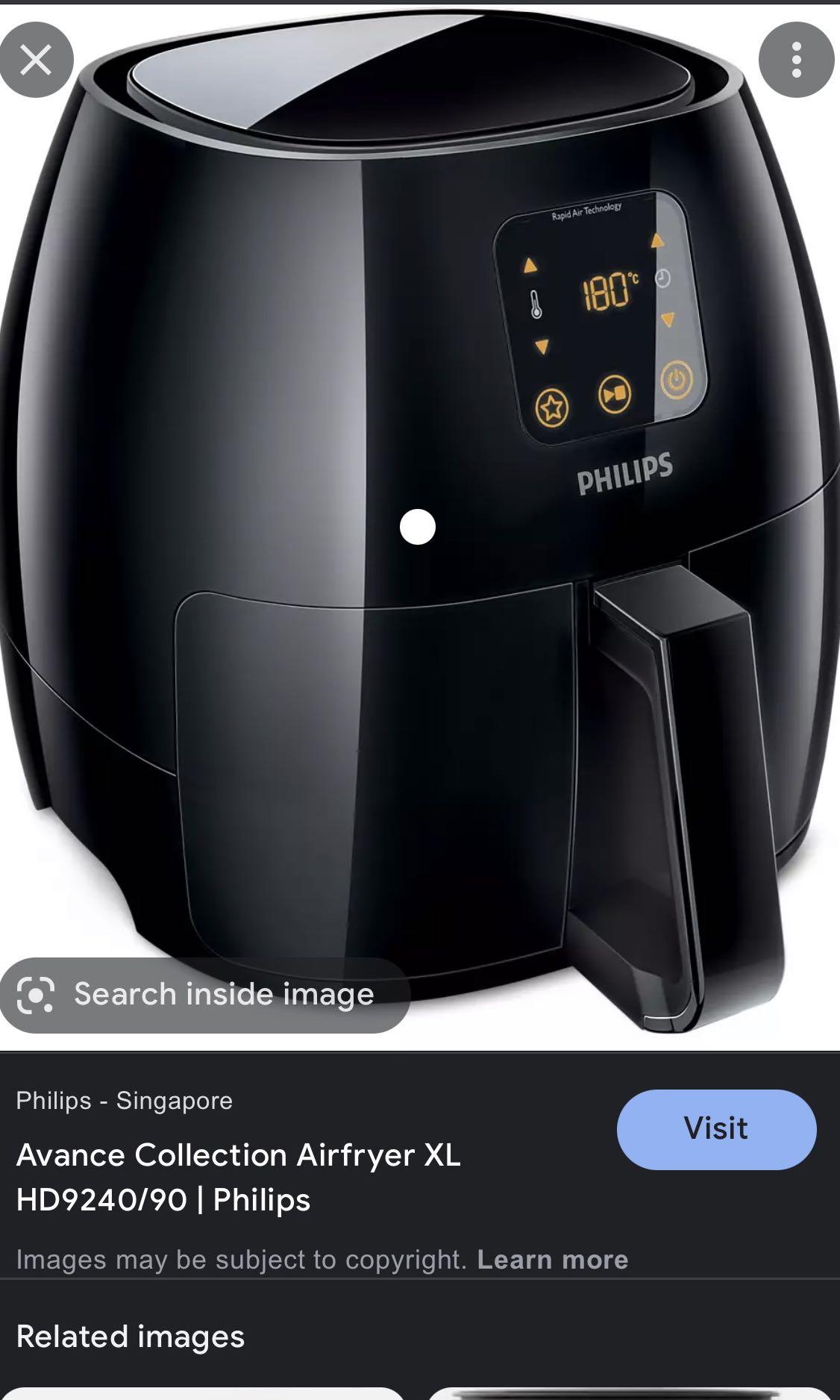 Philips Airfryer Baking Tin and Grill Pan, Furniture & Home Living