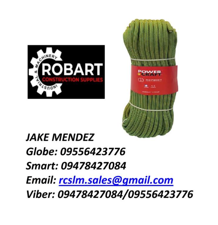 POWERCRAFT DYNAMIC ROPE, Commercial & Industrial, Construction Tools ...