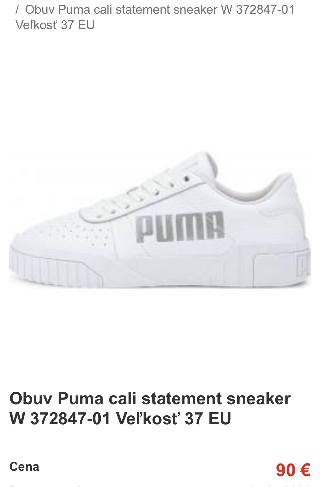 puma cali cena