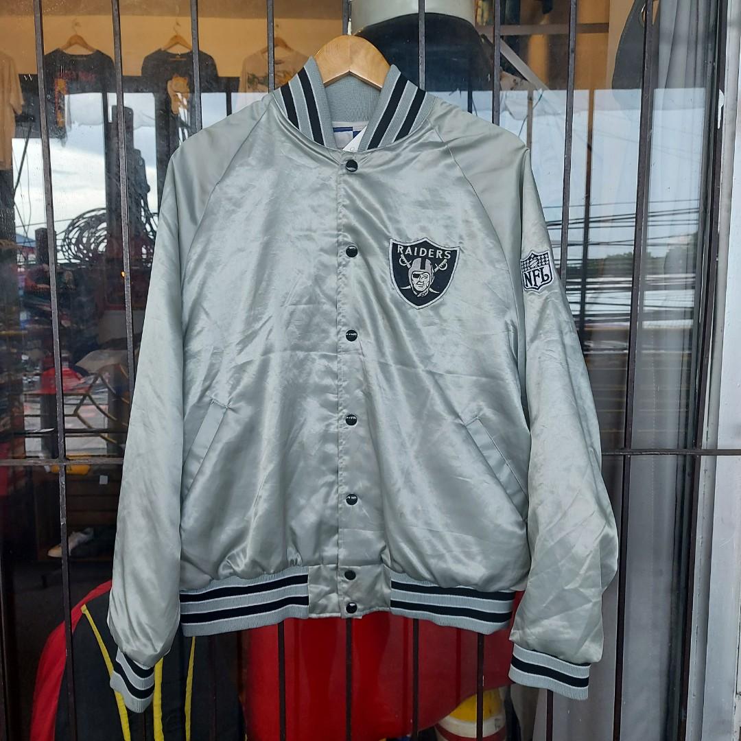 RAIDERS VARSITY JACKET, Men's Fashion, Coats, Jackets and Outerwear on  Carousell