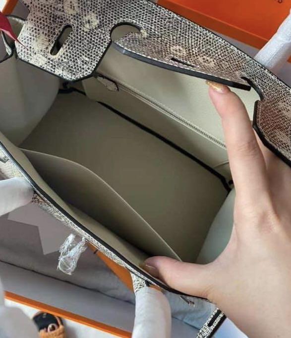 Rare Hermes Birkin Lizard, Luxury, Bags & Wallets on Carousell