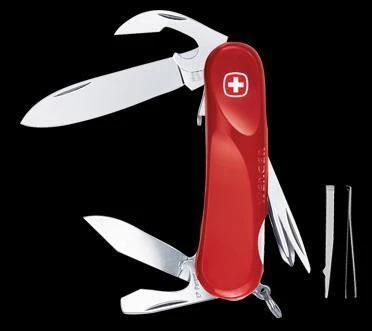 Rare Victorinox Wenger Evolution S 111 Swiss Army Knife Red