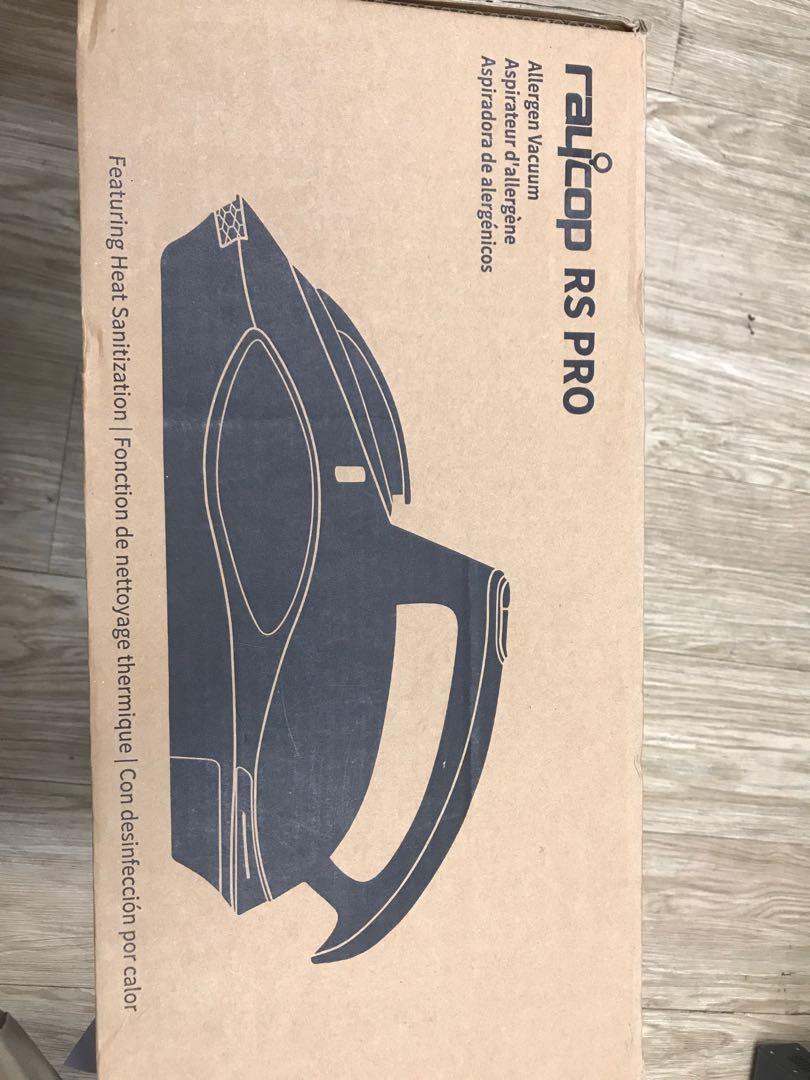 Raycop RS PRO 藍光除蟎吸塵機RS3-100JPWH, 家庭電器, 吸塵機＆ 家居