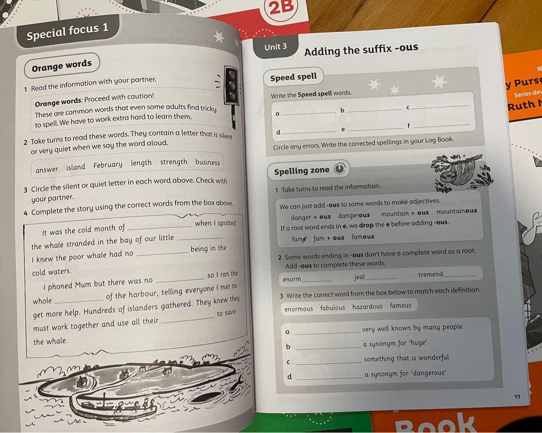 Read Write Inc. Spelling Practice Book, 興趣及遊戲, 書本 & 文具, 小朋友書 Carousell