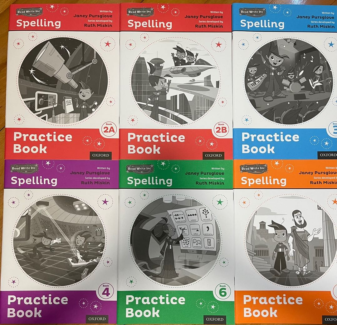 Read Write Inc. Spelling Practice Book, 興趣及遊戲, 書本 & 文具, 小朋友書 Carousell