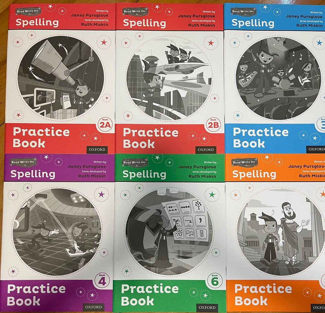 Read Write Inc. Spelling Practice Book, 興趣及遊戲, 書本 & 文具, 小朋友書 Carousell