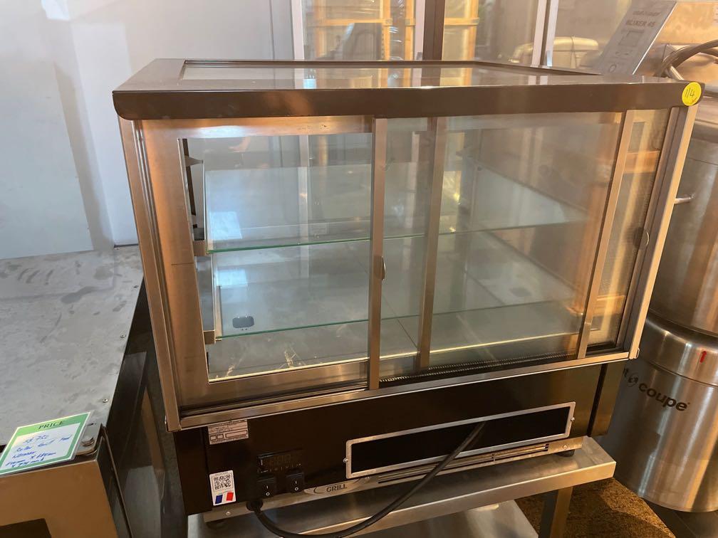 Roller grill food warmer / pie warmer / display glass warmer, Furniture