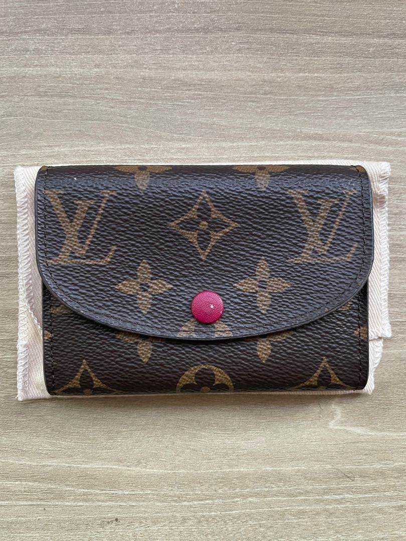 Monogram Small Leather Goods Wallets Rosalie Coin Purse