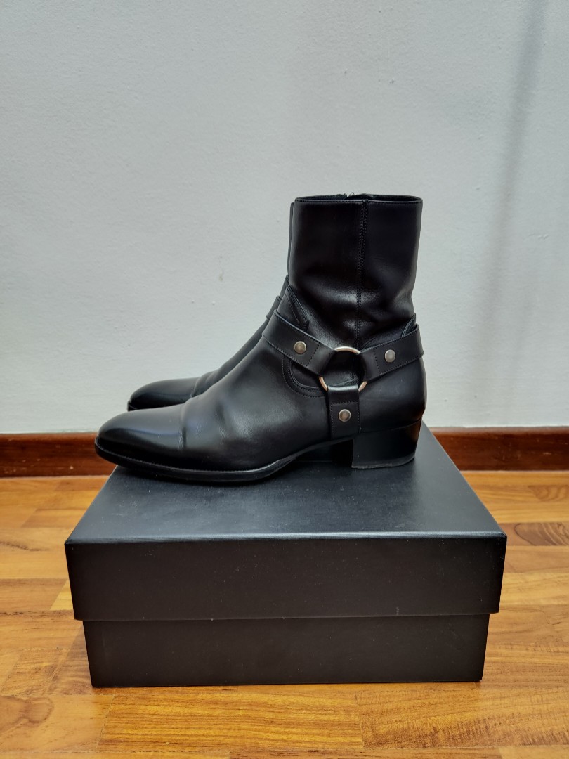 Black leather 40mm wyatts discount