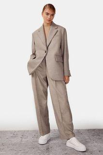 🌞SALE10: Topshop Beige Flannel Trousers