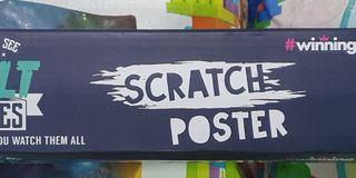 Scratch Poster 100 Must See Cult Movies