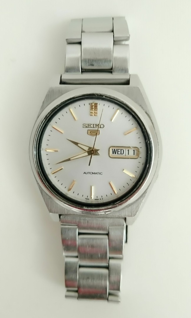 Seiko 5 automatic watch 7S26-8760, Men's Fashion, Watches & Accessories ...