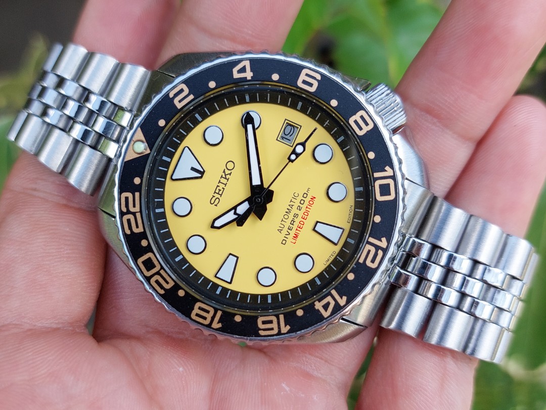 Yellow seiko sumo top