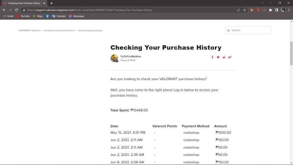 Selling my Valorant Account, Video Gaming, Gaming Accessories, Game