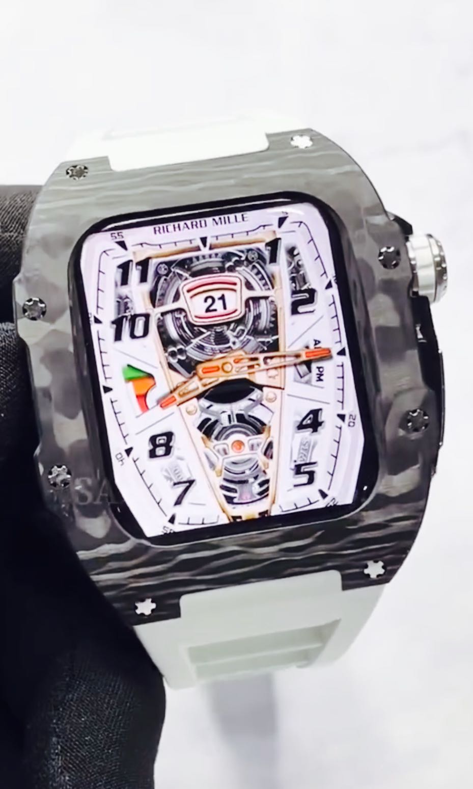 Series 4/5/6/7 44mm 45mm Richard Mille design apple iwatch case