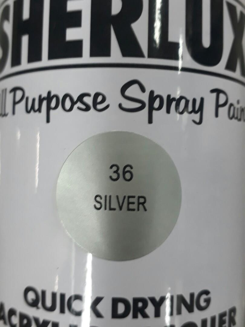 SHERLUX ALL PURPOSE SPRAY PAINT (176 FLASH GOLD METALLIC), Commercial