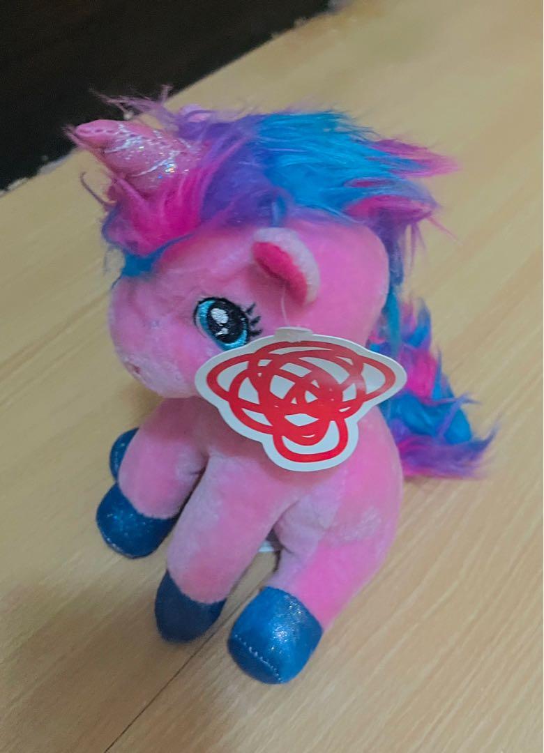 SMIGGLE AUTHENTIC Hug A Bud Cuddly Soft Unicorn Plush TOY with free Smiggle Mood Ring