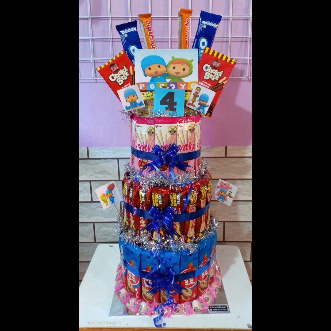 Snack tower ulang tahun jumbo, Serba Serbi, Preorder on Carousell