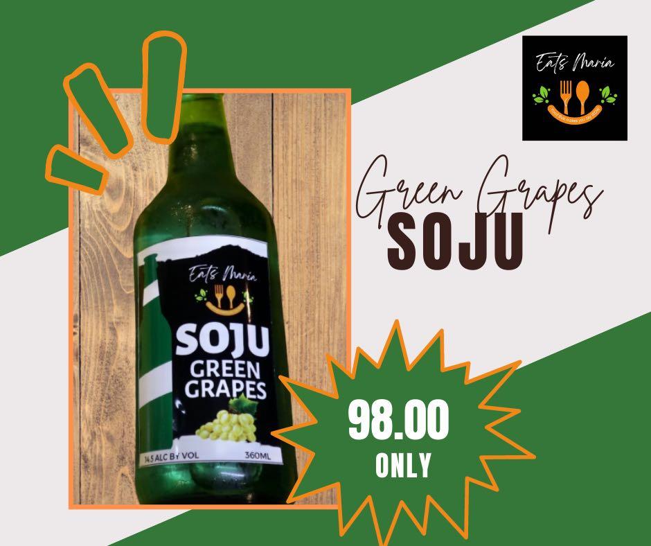 Soju Green Grapes, Food & Drinks, Other Food & Drinks on Carousell