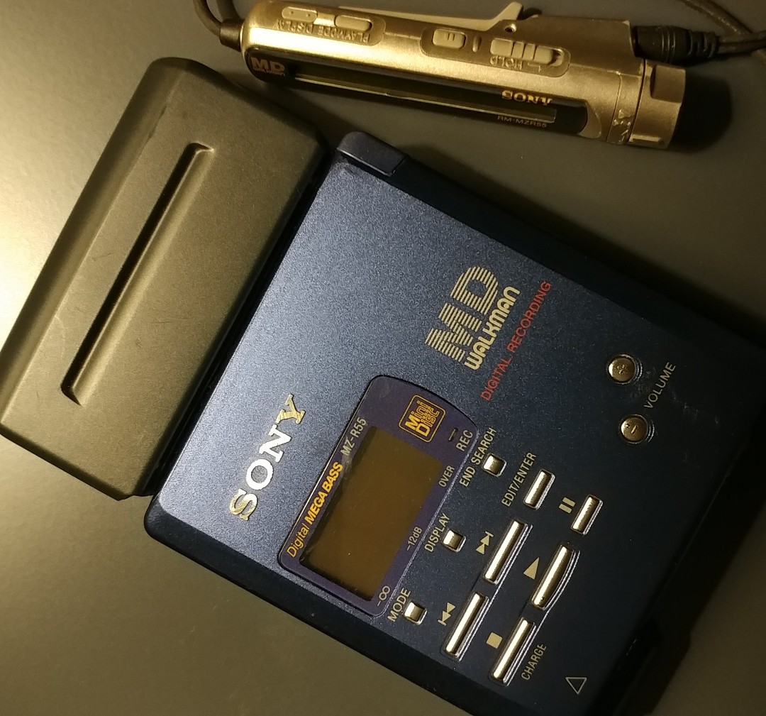 Sony MD Walkman MZR55 Player/Recorder, 音響器材, 音樂播放裝置 MP3及CD Player