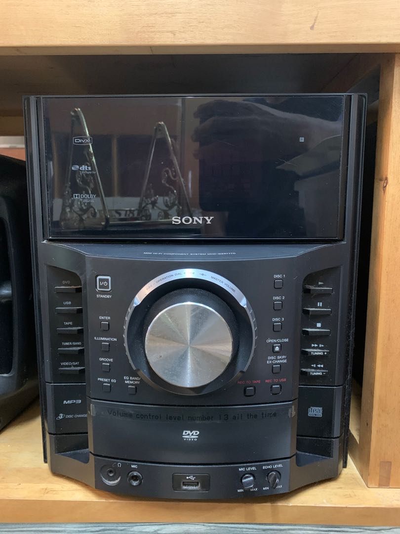 Sony Mini HiFi System MHCGZR999DA, Audio, Soundbars, Speakers