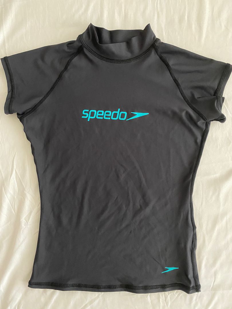 Speedo rash guard, Babies & Kids, Babies & Kids Fashion on Carousell