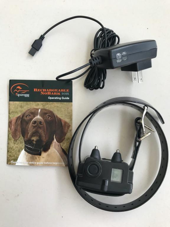 Sportdog brand nobark 10r rechargeable bark clearance control collar