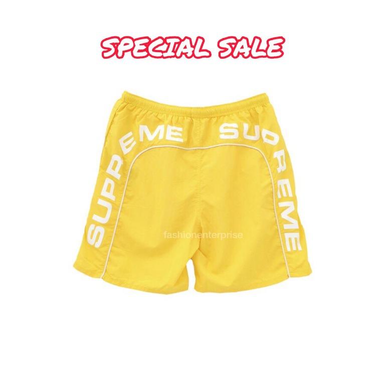 Supreme Arc Logo Water Short Black Men's - SS18 - US