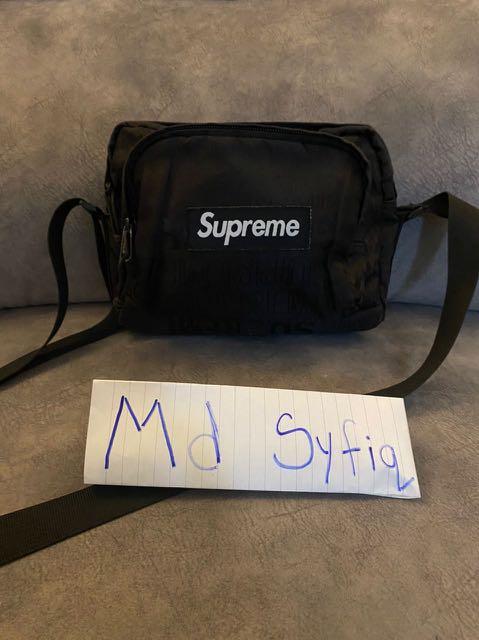Supreme ss19 shoulder bag black outlet