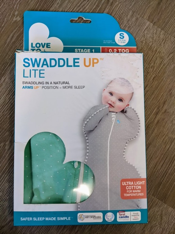Swaddle Up Stage 1 LITE (0.2 TOG) SMALL, Babies & Kids, Babies & Kids Fashion on Carousell