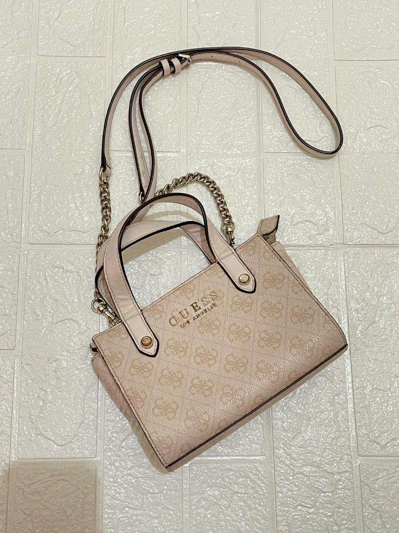 Tas Guess Wanita Florence Mini Satchel Logi Bag Original Barang