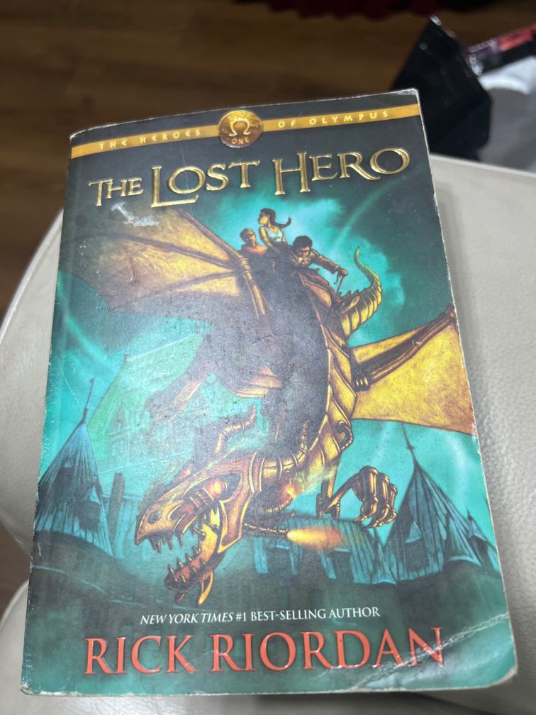 The Lost Hero By Rick Riordan Hobbies Toys Books Magazines Fiction Non Fiction On Carousell