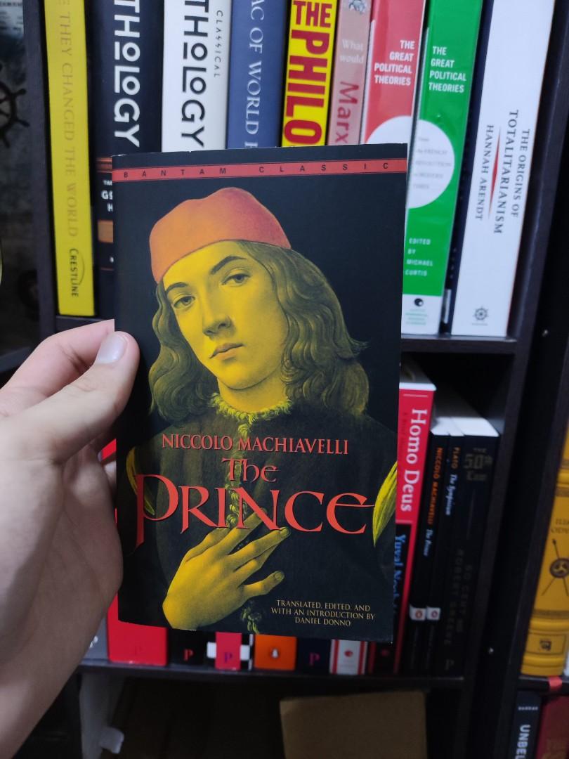 The Prince (Machiavelli) (Category: Storybooks) located in Quezon City. Submitted by hectorious_123 (Listing ID 1173899616, Image 1). Description: The Prince by Machiavelli for only 249 PHP, brand new condition orig price: 299 No Flaws RFS: Bought the penguin version of this book Novaliches QC.