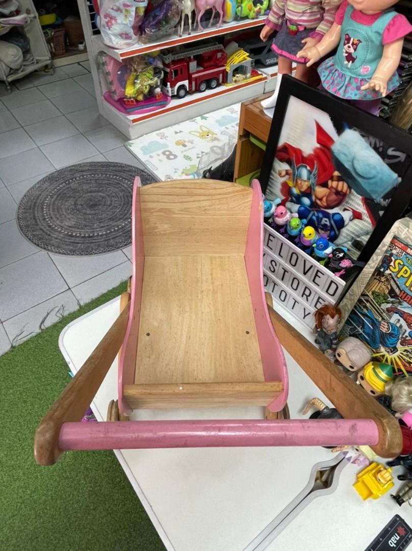 Tidlo wooden doll pram Hobbies Toys Toys Games on Carousell