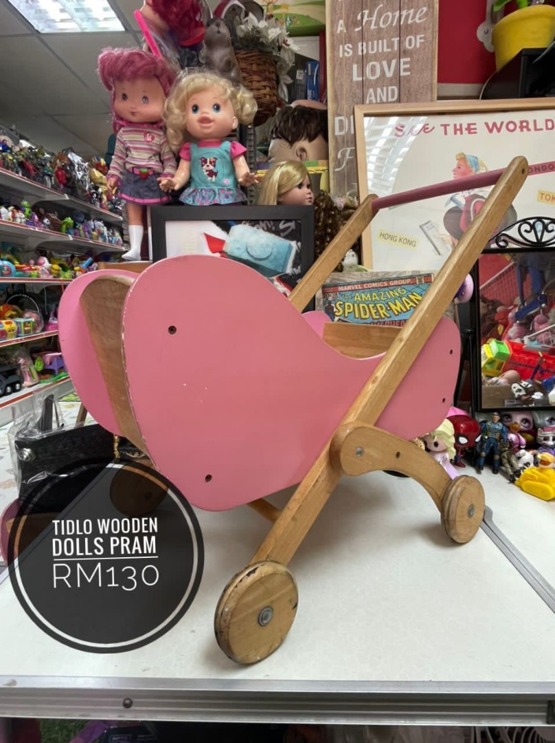 Tidlo 2025 wooden pram