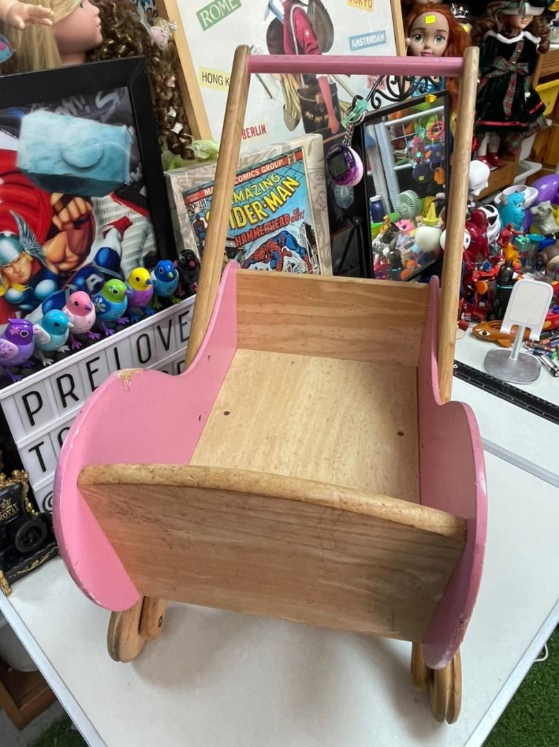 Tidlo wooden doll pram Hobbies Toys Toys Games on Carousell