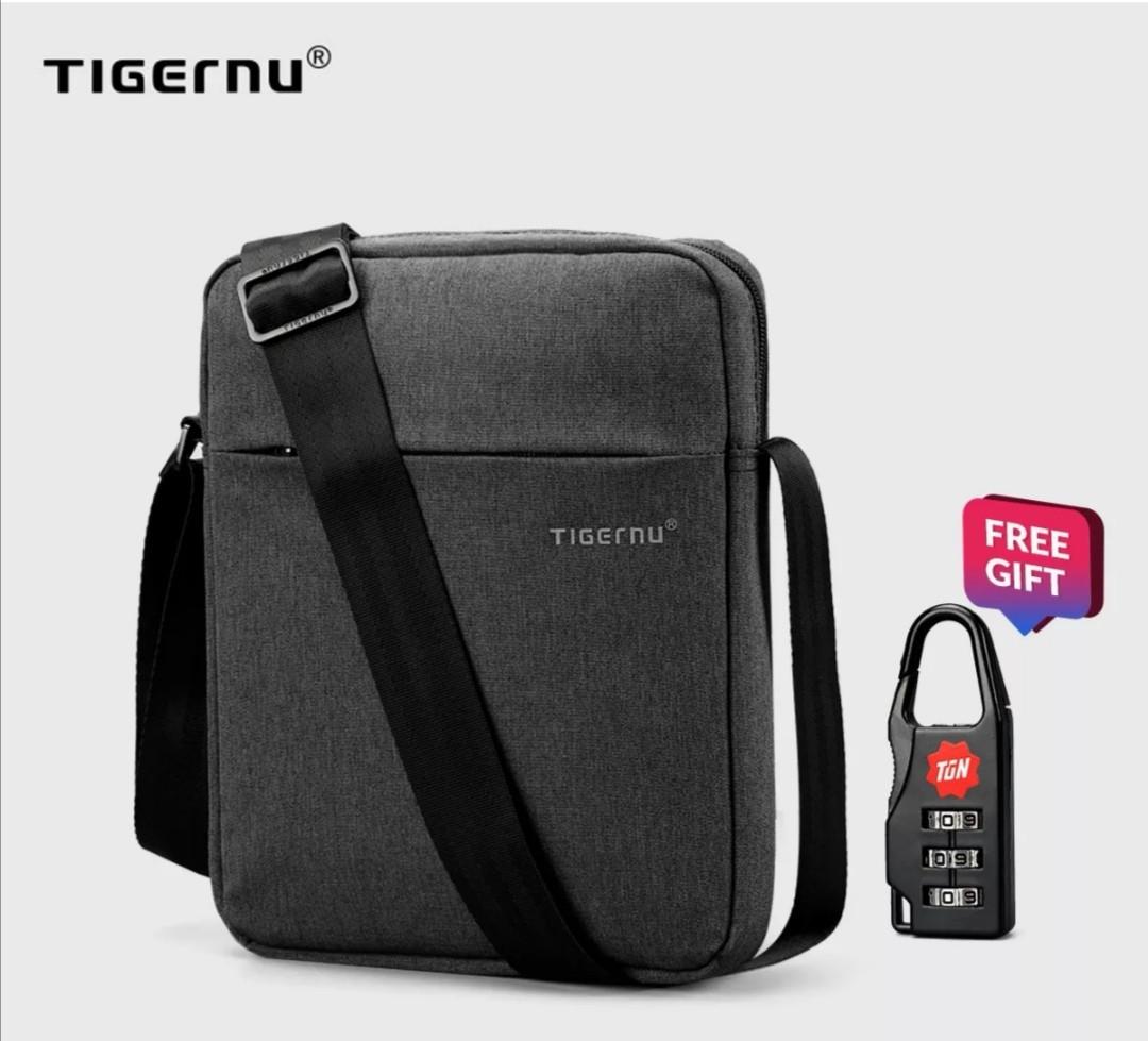 Tigernu Sling bag (w free lock), Men's Fashion, Bags, Sling Bags on