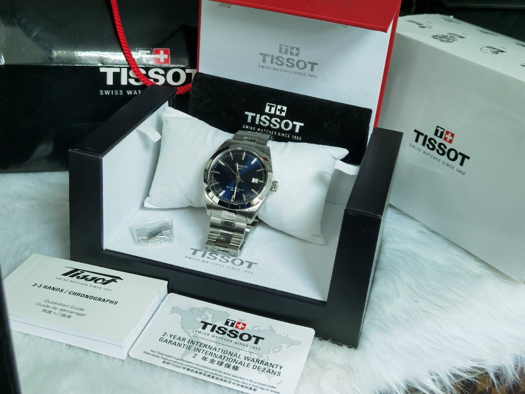 TISSOT Gentleman Powermatic 80 Silicium Men s Watch Men s Fashion