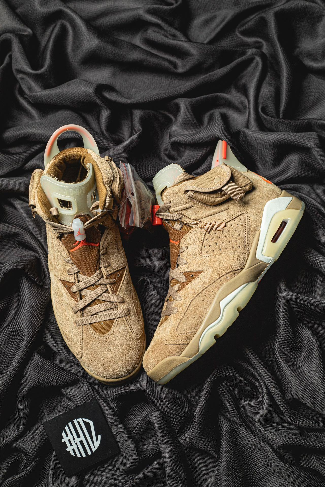 Travis scott x on sale air jordan 6 retro
