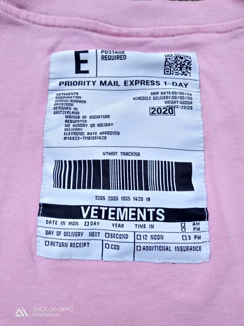 Tshirt Vetements