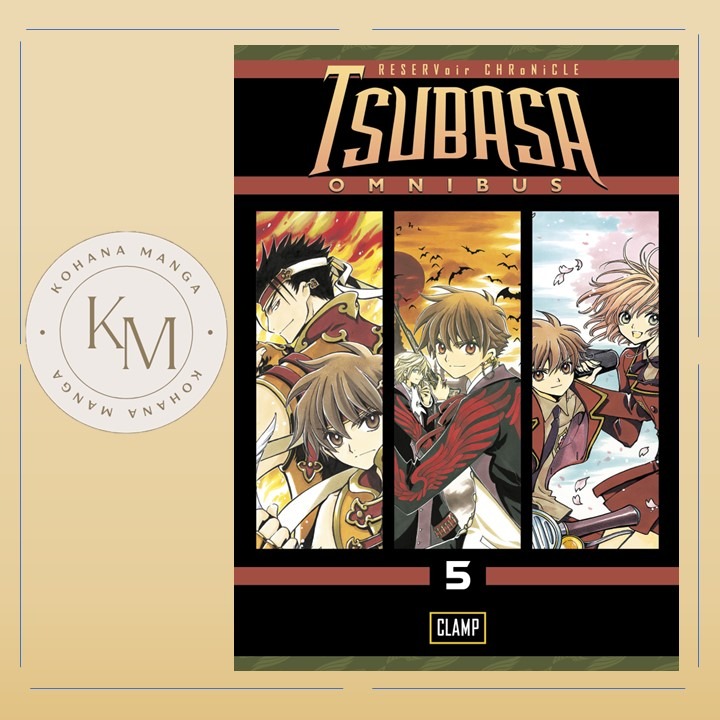 Tsubasa Omnibus Manga (English) Vol 5 (131415), Hobbies & Toys, Books & Magazines, Comics