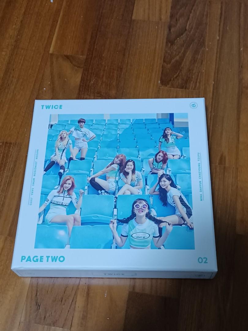 Twice Page Two Cheer Up Unsealed Album Hobbies Toys Music Media Cds Dvds On Carousell