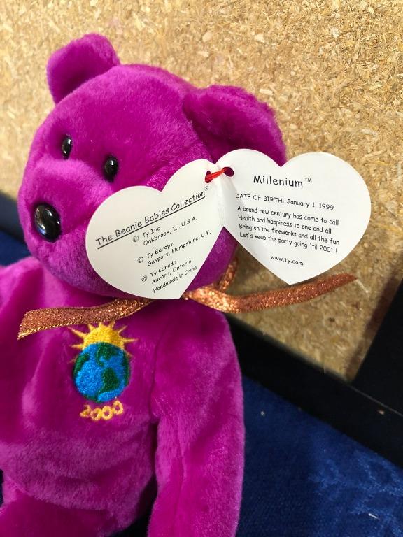 Millennium beanie baby january 1 1999 online