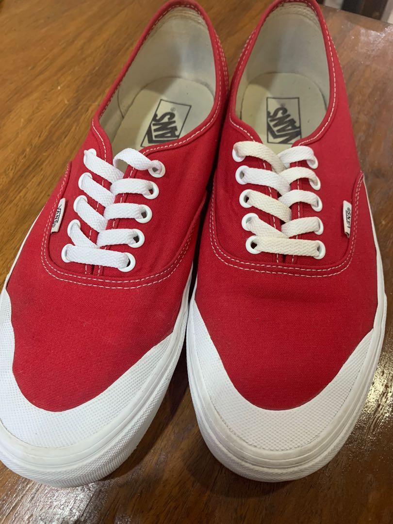 Vans authentic 138 red 2025