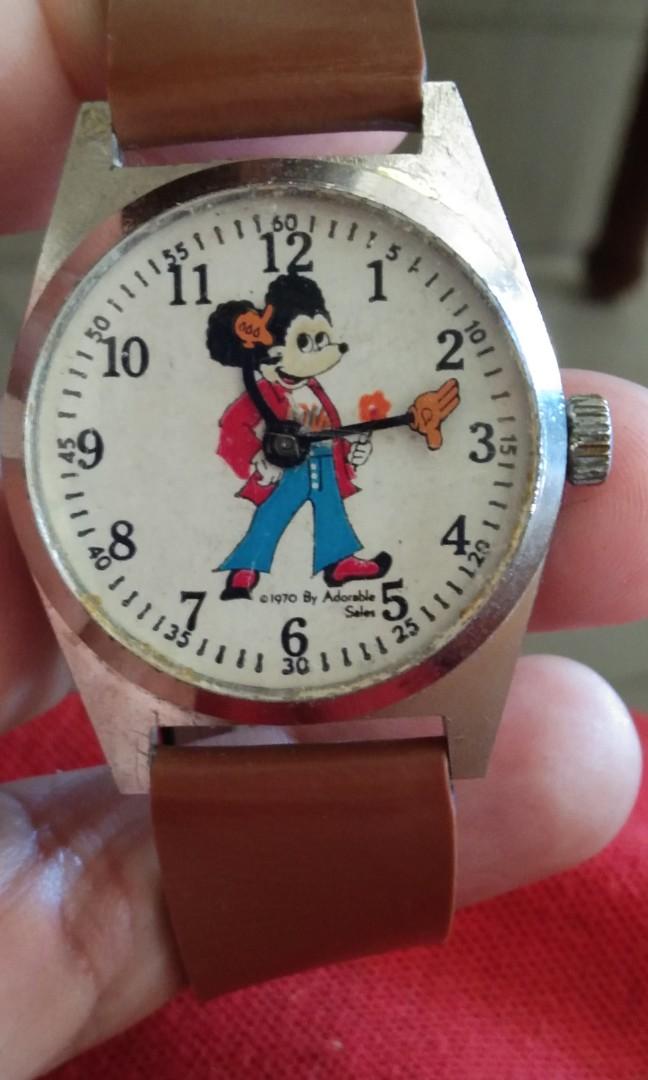 1970's mickey 2025 mouse watch