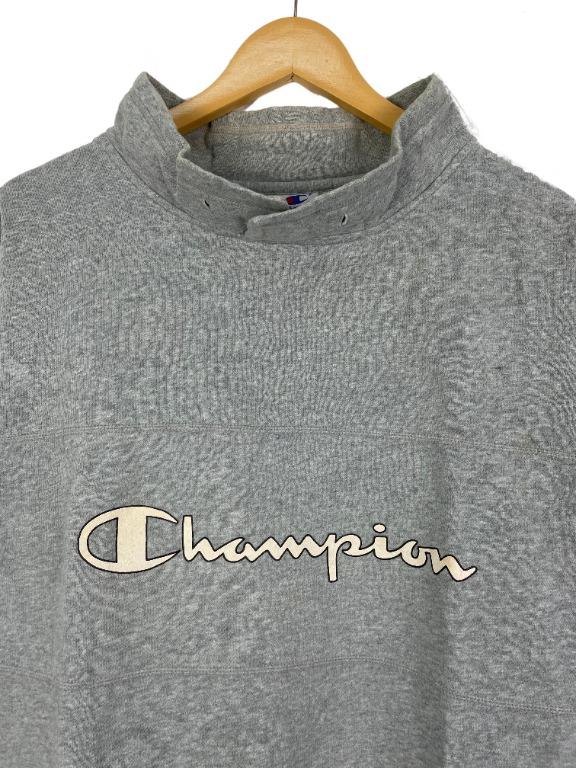 Vintage 90 s Champion Turtleneck Spell Out Sweatshirt