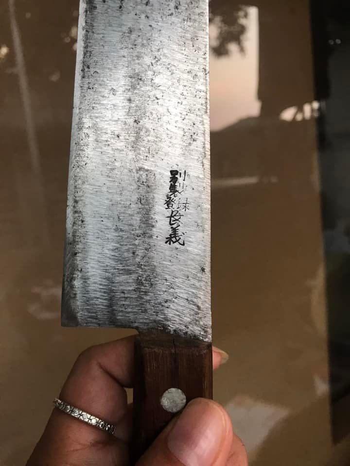 VINTAGE JAPANESE KNIFE, Furniture & Home Living, Kitchenware