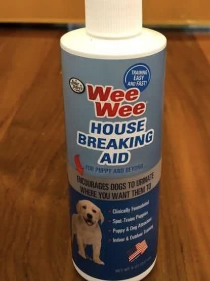 Wee wee hot sale housebreaking aid